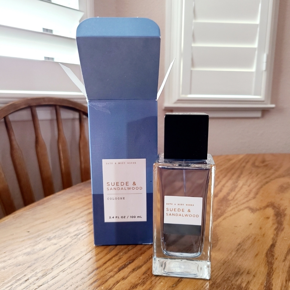 🛍BOGO 50% OFF👃🛁NWT‼️ Bath & Body Works "Suede & Sandalwood" Cologne